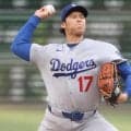 ドジャース大谷翔平４回、場外に消える130ｍ特大弾打たれる　二刀流出場中