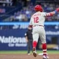 シュワバーが７試合ぶり24号２ラン、両リーグでは２位と２本差のトップ