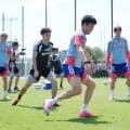 【日本代表】遠藤航、全体練習に部分合流「途中までして最後は確認」