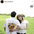 「ほんとびっくりした～」元日本代表ＦＷが元アイドル美女との結婚報告「人生のパートナーとして」腕組み２ショットなどで報告に反響「むちゃくちゃ美人な人やー！」