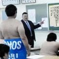 元勢が９年ぶり再開の相撲甚句授業、自ら美声響かせ指導　注目の“男前”大森も関心「エモいですね」