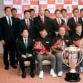 【ラグビー】神戸がリーグワン初制覇＆７季ぶり日本一を神戸市に報告　ＳＯ李承信「新神戸駅で降りた時に、今までにない幸せな気持ちになった」