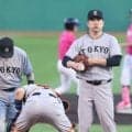 巨人・田中将　まさか初回に４失点　古巣・楽天戦に初登板