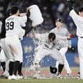 ロッテ・佐藤　延長十回サヨナラ打　打席前にサブロー監督から「カツを入れてもらった」