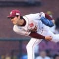 楽天逆転勝ちで連勝　自力Ｖの可能性復活　岸が７回１失点で今季初勝利、プロ入り２０年連続白星　七回に村林が逆転２点二塁打