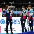 【カーリング】五輪出場フォルティウス第1E　後攻でスタート、２点先制に成功する