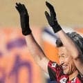 ｢還暦間近の動きじゃない｣カズゴールに熱狂！元日本代表DFを制するオールスター前日練習での完璧ヘッドに｢緑のKAZUさんはグッとくる｣
