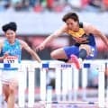 男子１１０Ｍ障害　昨年世陸代表の泉谷駿介が準決勝進出　予選通過を確信してゴール…陸上日本選手権