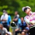 桑木志帆が3打差首位最終日へ 永井花奈2位、14歳ソア・キムは3位