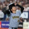 阪神・高橋遥人　６回３失点（自責２）で降板　六回につかまる　３連打やミスも絡んで一挙３失点　何とかリードは守るも悔しそうにベンチへ