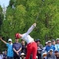 １４歳の金瑞娥がギャラリーを魅了