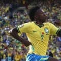 【Ｗ杯】ブラジルが追いつく　前半３２分にビニシウス弾　ネイマール欠場も…史上最多６度目Ｖへエンジン全開
