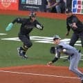 オリックスまさか走者が三塁ベースコーチと接触でアウトに　珍事での逸機に球場どよめく