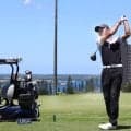 【ゴルフ】アンダーなしの難コース＆風　稲村雅樹が健闘の７５でジャンプアップ１１位