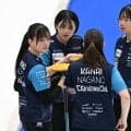 【カーリング】女子決勝第2E　後攻のSC軽井沢クが石をはじき出してブランクエンドを選択