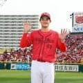 【広島】７回無失点で５勝目の岡本駿「24歳の間に24勝できるように」と冗談交じりに目標話す
