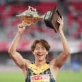 【陸上】泉谷駿介が笑顔の優勝「心からかけっこ楽しめた」一番のライバルは「やっぱりラシッド」