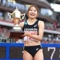 【陸上】青学大出身・青木穂花、日本歴代３位Ｖ「母と同じように」母娘で日本一＆アジア大会出場