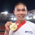 陸上　スーパー高校生・後藤大樹がアジア大会代表会見に出席　「実感は湧かないまま」も「やるからには一番上を目指して」　日本選手権優勝のごほうびは焼き肉