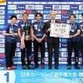 【カーリング】全農が日本選手権を優勝したアベックＶのＳＣ軽井沢クにそれぞれお米１トンを贈呈