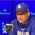左膝の状態心配される大谷翔平は１８日先発登板「今のところ予定通り」　ロバーツ監督答える　１３日の試合を左膝炎症のため欠場