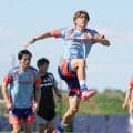 【Ｗ杯】絶好調・ＦＷ小川航基が練習試合で得点　オランダ戦の“ほぼゴール”に続き「本当に心の底から自分が結果を出したい、勝利に貢献したい思いでやっている」