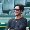 【阪神】伊原陵人、下村海翔、今朝丸裕喜、育成ドラ１神宮僚介が１軍の試合前練習に姿を見せる