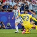 38歳メッシ、開幕戦でいきなりゴール！史上初６大会連続W杯出場で５大会目の通算14点目を記録