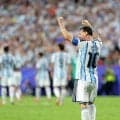 【Ｗ杯】”神の子”メッシの偉業に”怪物”ハーランドが反応　自身の２得点上回る大暴れハットを４単語で表現