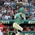 【阪神】佐藤輝明「いつも通り…」前田健太からマルチ安打　メジャー球団視察の前で打力見せた
