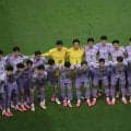 韓国の藤色ユニが今大会初登場「欲しくなる」「温浴施設の館内着みたい」メキシコも黒で話題に