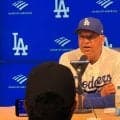 “産休”の大谷翔平、21日復帰は未定「分からない」　ロバーツ監督、報道陣のツッコミに大慌て