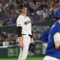【巨人】先発ウィットリー、ノーノー途切れ悔しさあらわ　８回２死から中日村松に初安打浴びる　