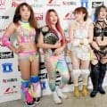 フワちゃん礼儀正しく先輩に感謝伝える、極悪軍団からの洗礼にもん絶も勝利に貢献【スターダム】