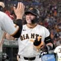 巨人・浅野　再昇格即１号Ｖ弾　２年ぶりお立ち台「鳥肌」　チーム首位タイ浮上