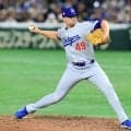 トライネン投手、負傷者リスト入り　ドジャース投手12人目　４月加入のマクドーモットが昇格