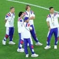 【Ｗ杯】森保ジャパンがチュニジア戦の会場入り　堂安律＆小川航基らがピッチを確認　１３時キックオフ