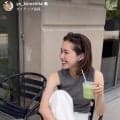 「可愛すぎ」佐野海舟の妻・木下桜が“へそ出しルック”を披露　昨夏はウエディング姿も公開