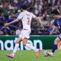 上田綺世W杯初ゴール　股抜きミドルシュートで追加点「ミドルを狙っていく」宣言通りの1発