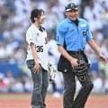 マウンドで「ん？」中井亜美の始球式にファン反響「癒やされた」球審も思わず笑顔に　マウンドから四方に一礼「礼儀正しい」