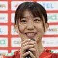 【バレー】「初エスコン！」野中瑠衣がきつねダンスを披露「可愛すぎるにも程がある」
