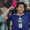 ｢神！股！サイドネットは神です！｣上田綺世が待望のW杯初ゴール！右足一閃の強烈ミドルに｢なんちゅうシュートや｣｢プライドを感じた｣