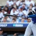 先頭打者弾の大谷翔平、９回は申告敬遠で出塁　１点差勝利で50勝一番乗り