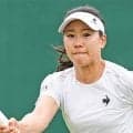  日比野菜緒 完勝で予選2回戦進出 
