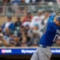 25日先発の大谷翔平、９回に代打送られ退く　代打ロハスは適時二塁打でリード広げる