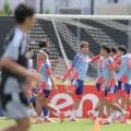 【Ｗ杯】鎌田大地「１位通過で次のラウンドに進めるように」日本人初の３戦連発なるか…運命のスウェーデン戦へ、日本時間２６日午前８時キックオフ