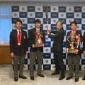 大学選手権で54年ぶり優勝の関大、吹田市役所訪問　森内大奈主将「守りの野球で日本一に…」