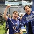 「4年に1度だから」学校休んで父子観戦　平日朝でもワールドカップ
