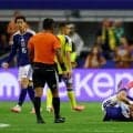 「日本に判定厳しめに感じる」スウェーデン戦　前半にネット反応「ファール多い」本田圭佑も「ないてー！」と主張