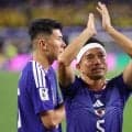 「ブラボー」の長友佑都、今度は「マンマミーア」元祖はカズだった　SNS「思い出した」